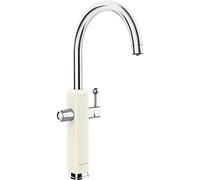 Smeg MAF50CR 50's Style Single Lever Mixer Tap - Cream Kitchen Tap - 3-in-1 Filtered Water