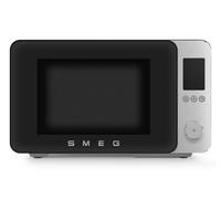 SMEG, 27L Collezione Microwave With Grill, Convection & Airfry, 25 Auto cook Programmes, 9 Cooking Functions Quick Start, Soft Close, Matt Black, MOC02BLMUK