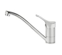 Smeg Mf11Cr3 Polished Chrome Single Lever Mixer Tap, Brass Body, 360 Swivel Spout, Quarter-Turn Ceramic Disc