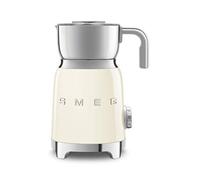 Smeg MFF01CRUK 600ml Milk Frother, 6 Pre Set Functions, Tritan Lid and Measuring Cup, 500W, Cream