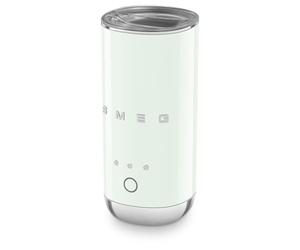 Smeg MFF02PGUK Retro 50s Style Mini Milk Frother, Pre Set Functions, Manual Function, 500W, Pastel Green
