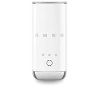 Smeg MFF02WHUK Retro 50s Style Mini Milk Frother, Pre Set Functions, Manual Function, 500W, White