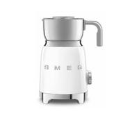 Smeg Milk Frother, White With Tritan, 500W, Mff11Whuk White One Size