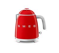Smeg 50’s Style Retro Range Breakfast Set, 0.8L 1400W Mini Kettle and Multi-Functional Control 4-Slice 2000W Toaster, Red, KLF05RDUK/ TSF03RDUK