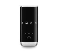 Smeg MFF02BLUK Retro 50s Style Mini Milk Frother, Pre Set Functions, Manual Function, 500W, Black