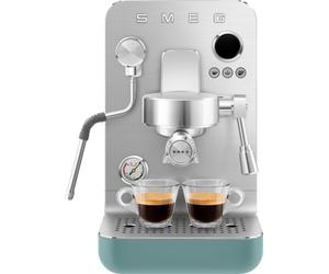 Smeg Mini Pro Espresso Coffee Machine - Emerald Green - EMC02EGMUK, Green
