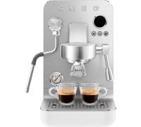 Smeg Mini Pro Espresso Coffee Machine - Matte White - EMC02WHMUK, White