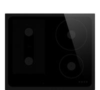 Smeg Musa SI1M24644D 60cm Wide Black Induction Hob