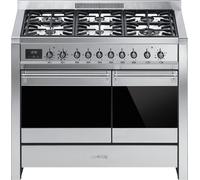 Smeg Opera 100cm Dual Fuel Range Cooker - Stainless Steel A2-81 [EEK: A]