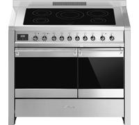 Smeg Opera A2PYID-81 100cm Electric Range Cooker with Induction Hob and Pyrolytic Cleaning - Stainless Steel - A/A Rated, Stainless Steel