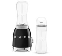 Smeg Retro 50s Style Mini Blender & Smoothie Maker - Black - PBF01BLUK