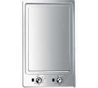 Smeg PGF30T-1 's Classic PGF30T-1 teppanyaki domino hob has 5 power levels residual heat indicators