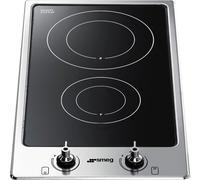 Smeg Classic PGF32I-1 31cm Induction Hob - Stainless Steel, Stainless Steel