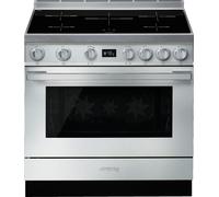 Smeg Portofino CPF9iPX 90cm Electric Range Cooker with Induction Hob and Pyrolytic Cleaning - Stainless Steel - A+ Rated, Stainless Steel