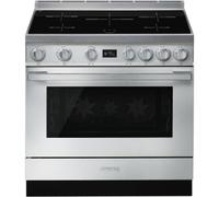 Smeg Portofino CPF9IPX 90cm Wide Stainless Steel Induction Freestanding Range Cooker
