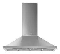 Smeg Portofino KPF12X 120cm Chimney Cooker Hood - Stainless Steel