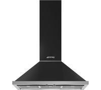 Smeg Portofino KPF9AN 90cm Wide Anthracite Wall-Mounted Cooker Hood