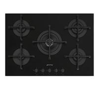 Smeg Cucina PV275B hob Black Countertop 72 cm Gas 5 zone(s)