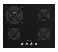 Smeg PV364N Classic - Black Gas Hob - 60cm - 4 Burners