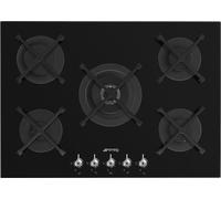 Smeg PV375N Classic 5 Burner Gas Hob, Black