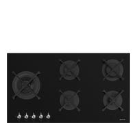 Smeg Classic PV395LN hob Black Built-in 90 cm Gas 5 zone(s)
