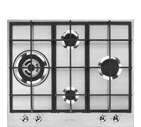 Smeg Universal PX364L hob Black, Stainless steel Built-in 60 cm Gas 4 zone(s)