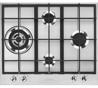 Smeg Universal PX364L hob Black, Stainless steel Built-in 60 cm Gas 4 zone(s)