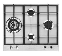 Smeg PX364L - Stainless steel 4 Zone Gas Hob