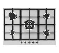 Smeg Classic PX375 72cm Gas Hob - Stainless Steel, Stainless Steel