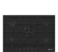 Smeg PX375MB Classic 73cm 5 Burner Gas Hob - MATTE BLACK