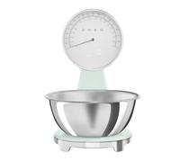 Smeg Kitchen Scales in Pastel Green Medium White