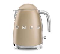 SMEG KLF03CHMUK Jug Kettle - Matt Champagne, Gold