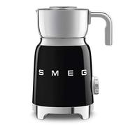 SMEG Retro 50's Style Milk Frother with 2 Disks 6 Preset Programs Hot or Cold Frothing and Induction Heating (Black)