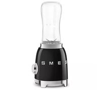 Smeg Retro 50s Style Mini Blender & Smoothie Maker - Black - PBF01BLUK