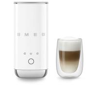 Smeg Retro 50s Style Mini Milk Frother, 500W, White MFF02WHUK