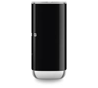 Smeg MFF02BLUK Retro 50s Style Mini Milk Frother, Pre Set Functions, Manual Function, 500W, Black