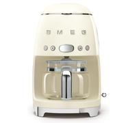 Smeg Retro Drip Filter Coffee Machine DCF02CRUK Cream