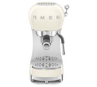 Smeg Retro Espresso Coffee Machine ECF02CRUK - Cream