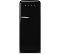 SMEG Retro FAB28RBL6UK Tall Fridge - Black, Black