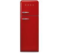 SMEG Retro FAB30RRD6UK Retro 80/20 Fridge Freezer - Red, Red