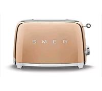 SMEG Retro Style 2 Slice Toaster - Rose Gold colour