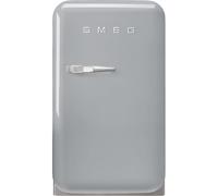 Smeg Right Hand Hinge Mini Bar FAB5RSV5 72cm Fridge - Silver - D Rated