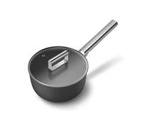 Smeg 50's Style Saucepan 20cm - Black, Black