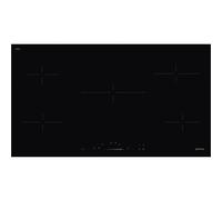Smeg SE495ETD 90cm Ceramic Hob - Black, Black