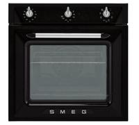 Smeg SF6905N1 - Black Built in Electric Single Oven - A energy