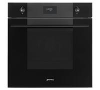 Smeg SFP6101TB3 Linea Pyrolytic Multifunction Single Oven - BLACK