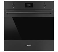 Smeg SFP6301TVN 60cm Classic Pyrolytic Single Oven - Matt Black
