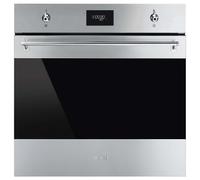 Smeg SFP6301TVX 60cm Classic Pyrolytic Multifunction Single Oven - Stainless Steel