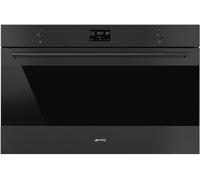 Smeg Classic SFP9302TN Built In Electric Single Oven with Pyrolytic Cleaning - Matte Black - A+ Rated, Black