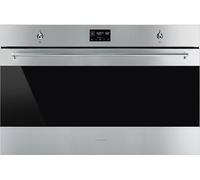 Smeg Classic SFP9302TX Built In Electric Single Oven with Pyrolytic Cleaning - Stainless Steel - A+ Rated, Stainless Steel